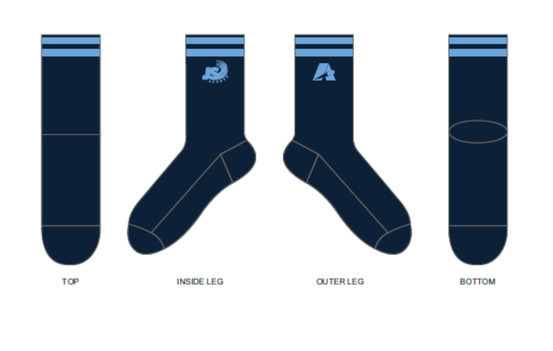 EDWARDSTOWN SNR SHORT SOCK 2-8