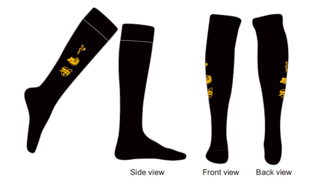 GOODWOOD SAINTS JNR SOCKS